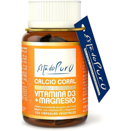 TONGIL Calcio Coral con Vitamina D3 y Magnesio 120 cápsulas