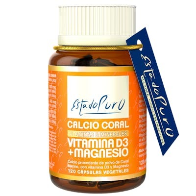 Tongil Calcio Coral con Vitamina D3 y Magnesio 120 cápsulas