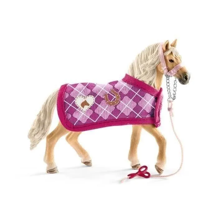 Schleich 42431 - Figura de Caballo Sofia del Club de Caballos con Accesorios, para Mayores de 5 Años