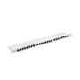 Lanberg Patch Panel 24 puertos categoría 6 FTP blindado 0.5U gris