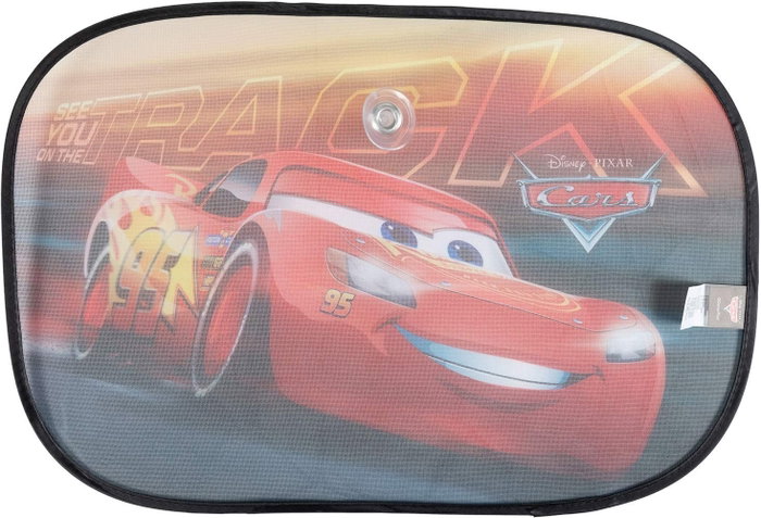 Disney Cortina Lateral Maxi Cars 360x40 cm Protección UV Fijación Ventosa CZ10249 1 Pz