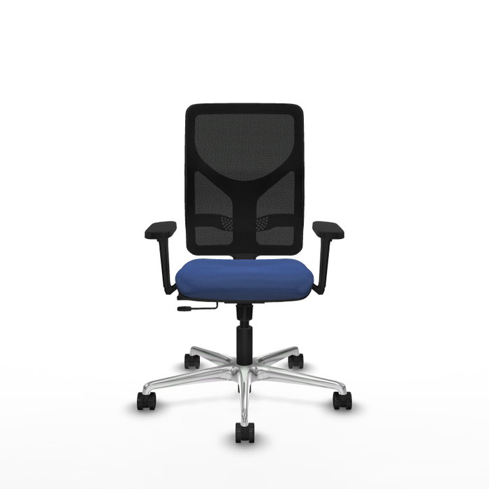 PIQUERAS Y CRESPO Silla de oficina Motilla con mecanismo Sincro/Traslack, Azul marino y Negro PIQUERAS Y CRESPO Silla de oficina Motilla con mecanismo Sincro/Traslack, Azul marino y Negro