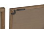 DKD Home Decor Cuadro Cristal Bambú Pez Espada Surtido de 4 Piezas