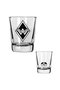 Set 4 Mini Vasos Logos Batman V Superman Dc