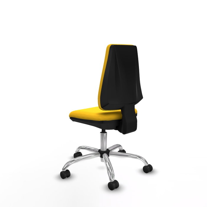PIQUERAS Y CRESPO Silla de oficina Elche Amarillo sin brazos PIQUERAS Y CRESPO Silla de oficina Elche Amarillo sin brazos