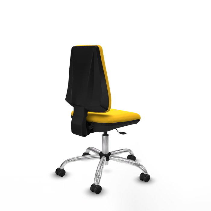 PIQUERAS Y CRESPO Silla de oficina Elche Amarillo sin brazos PIQUERAS Y CRESPO Silla de oficina Elche Amarillo sin brazos