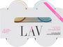 LAV Set de 4 Vasos Pinta Colores 340cc Bodega