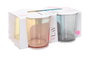 LAV Set de 4 Vasos Pinta Colores 340cc Bodega