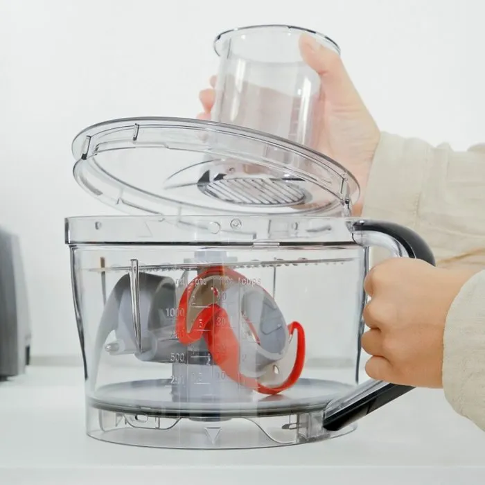 Bosch B1EMC812S8 Procesador de alimentos multifuncional 1250 W 3,9 L Blanco / Acero inoxidable