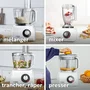 Bosch B1EMC812S8 Procesador de alimentos multifuncional 1250 W 3,9 L Blanco / Acero inoxidable