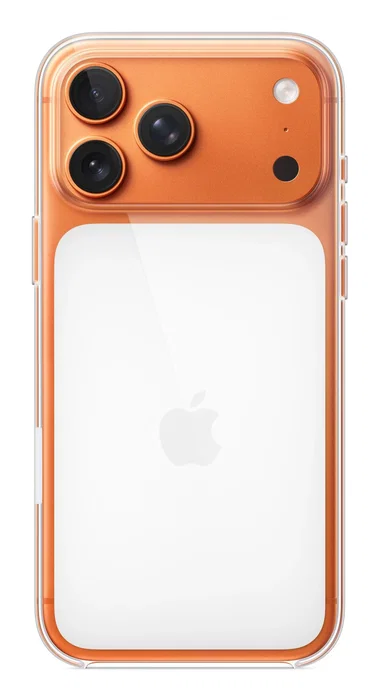Apple MGFW4ZM/A Funda Transparente Compatible con MagSafe para iPhone 17 Pro Max - Policarbonato, Resistente a Arañazos y Caídas