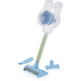 Ecoiffier Aspirador de Barra 2512, Juguete para Niños con 3 Boquillas Intercambiables, Juguete Francés para +18 Meses