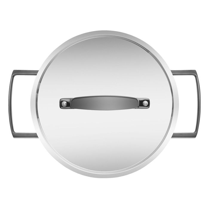 Zwilling Bellasera Kochgeschirrset 5-Teilig Juego de Cazuelas y Cazo, Plata, Acero Inoxidable