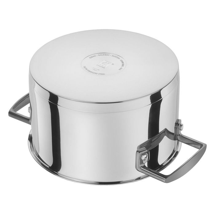 Zwilling Bellasera Kochgeschirrset 5-Teilig Juego de Cazuelas y Cazo, Plata, Acero Inoxidable