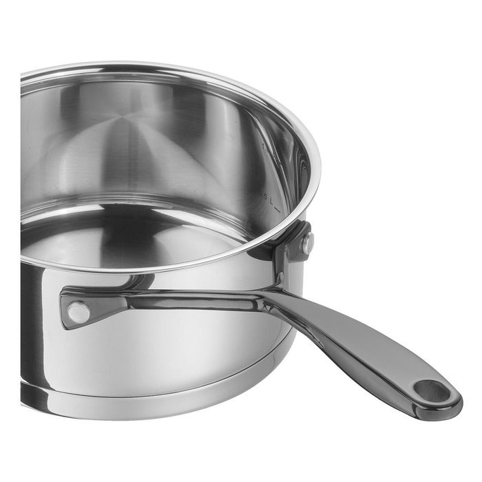 Zwilling Bellasera Kochgeschirrset 5-Teilig Juego de Cazuelas y Cazo, Plata, Acero Inoxidable