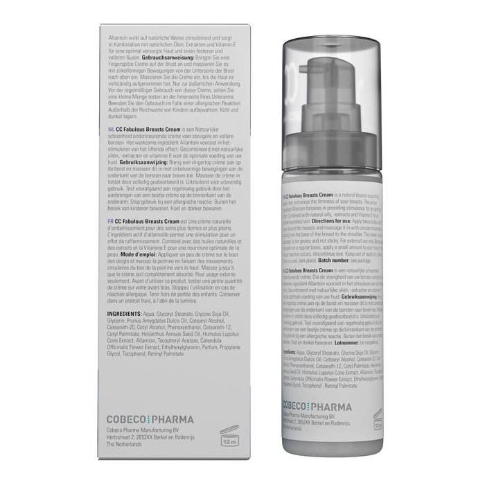 COBECO PHARMA Fabulous Breasts Crema Potenciador del Busto COBECO PHARMA Fabulous Breasts Crema Potenciador del Busto