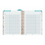 Finocam Agenda Docente Magistral Flowers 2024-2025 Semana Vista Horizontal 4º 155x212 mm