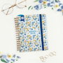 Finocam Agenda Docente Magistral Flowers 2024-2025 Semana Vista Horizontal 4º 155x212 mm
