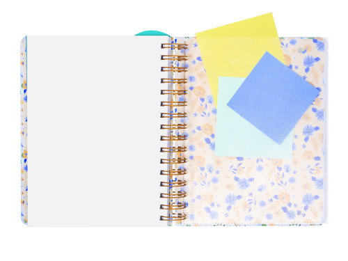 Finocam Agenda Docente Magistral Flowers 2024-2025 Semana Vista Horizontal 4º 155x212 mm
