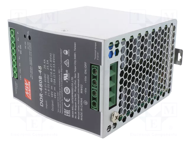 MEAN WELL Convertidor DC/DC DDR-480B-48 480W 48VDC
