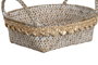 DKD Home Decor Set de 4 Cestas de Fibra Decape Natural