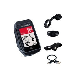 Sigma ROX 11.1 EVO GPS HR Ciclocomputador con GPS, Galileo, GLONASS, Barómetro, Autonomía 18h, Resistente al Agua