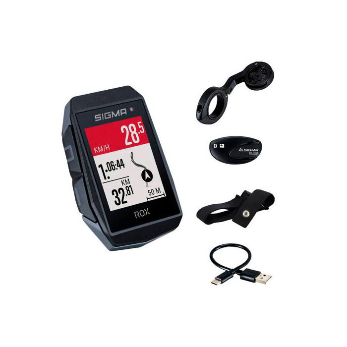 Sigma ROX 11.1 EVO GPS HR Ciclocomputador con GPS, Galileo, GLONASS, Barómetro, Autonomía 18h, Resistente al Agua Sigma ROX 11.1 EVO GPS HR Ciclocomputador con GPS, Galileo, GLONASS, Barómetro, Autonomía 18h, Resistente al Agua