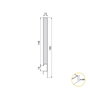 Emuca Kit Cajón Exterior Concept Gris Antracita 185mm x 400mm