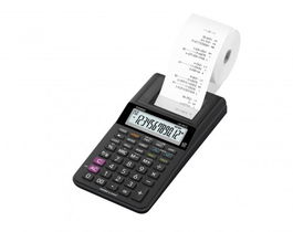 Casio HR-8RCE Calculadora Impresora de 12 Dígitos Escritorio Color Negro