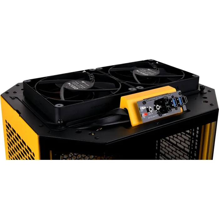 Thermaltake The Tower 300 Bumblebee Micro Torre Amarillo