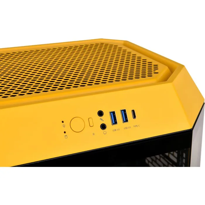 Thermaltake The Tower 300 Bumblebee Micro Torre Amarillo