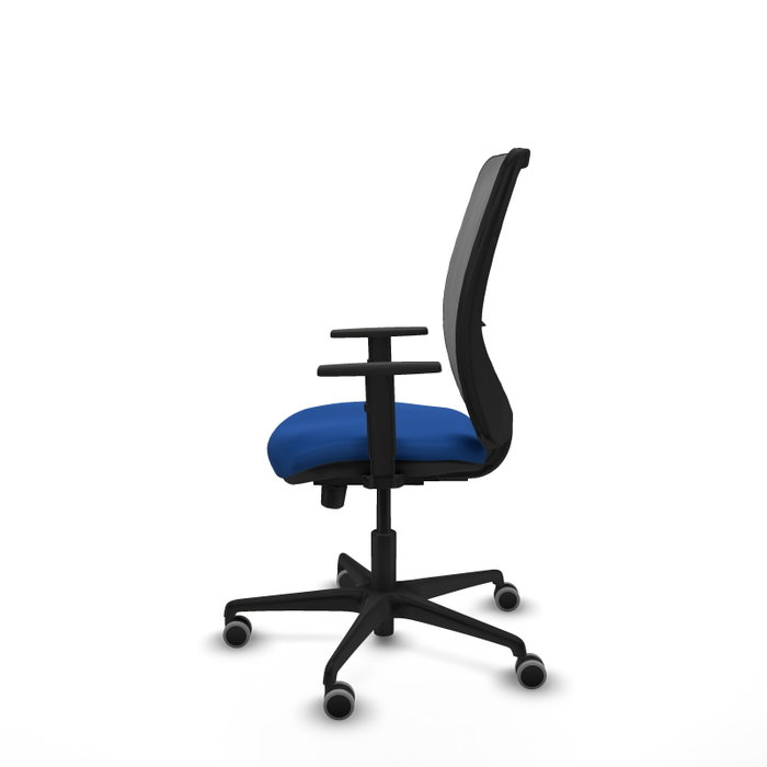 PIQUERAS Y CRESPO Silla de oficina Zulema con mecanismo Sincro/Traslack, Azul y Gris PIQUERAS Y CRESPO Silla de oficina Zulema con mecanismo Sincro/Traslack, Azul y Gris