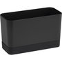 Brabantia Organizador de Fregadero Gris Oscuro con Bandeja de Silicona