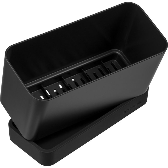 Brabantia Organizador de Fregadero Gris Oscuro con Bandeja de Silicona Brabantia Organizador de Fregadero Gris Oscuro con Bandeja de Silicona