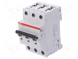ABB Interruptor magnetotérmico SZ200 3 polos 10A B