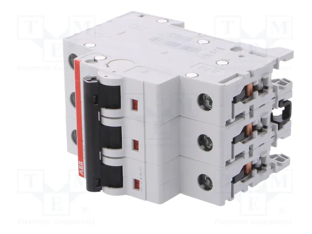 ABB Interruptor magnetotérmico SZ200 3 polos 10A B ABB Interruptor magnetotérmico SZ200 3 polos 10A B