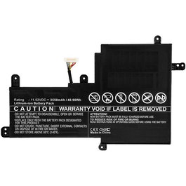 CoreParts Batería para Portátil Asus 37.74Wh Li-ion 11.1V 3400mAh - Alta calidad, 12 Meses de Garantía