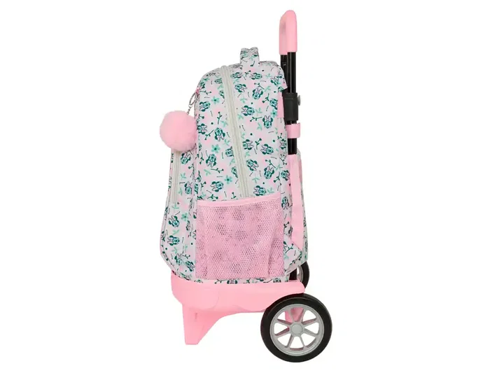 Safta Mochila Escolar Grande con Ruedas Minnie Mouse Minty Compact Evolution Extraíble, Dimensiones 450x330x220 mm