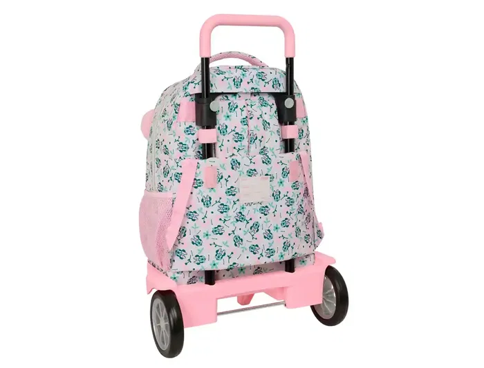 Safta Mochila Escolar Grande con Ruedas Minnie Mouse Minty Compact Evolution Extraíble, Dimensiones 450x330x220 mm