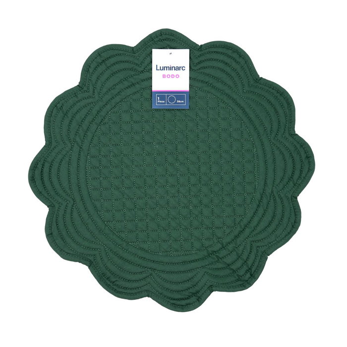 Luminarc Mantel Individual Bodo Verde 38 cm (6 Unidades) Luminarc Mantel Individual Bodo Verde 38 cm (6 Unidades)