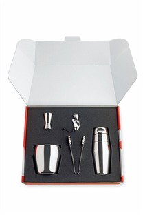 Alessi L 870SET North Tide Set Accesorios Cocktail A/Inox 18/10