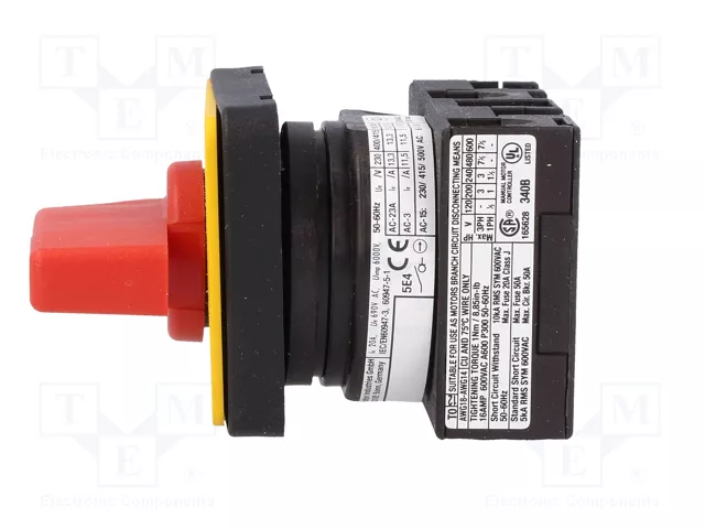 EATON ELECTRIC Interruptor de levas de emergencia T0-1-8200/E-RT 20A 6,5kW