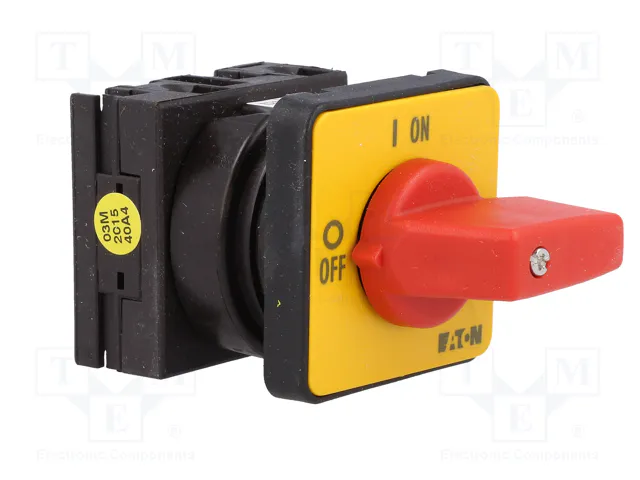 EATON ELECTRIC Interruptor de levas de emergencia T0-1-8200/E-RT 20A 6,5kW