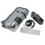 Carson MicroFlip Microscopio de Bolsillo LED 100x - 250x Negro / Gris