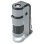 Carson MicroFlip Microscopio de Bolsillo LED 100x - 250x Negro / Gris