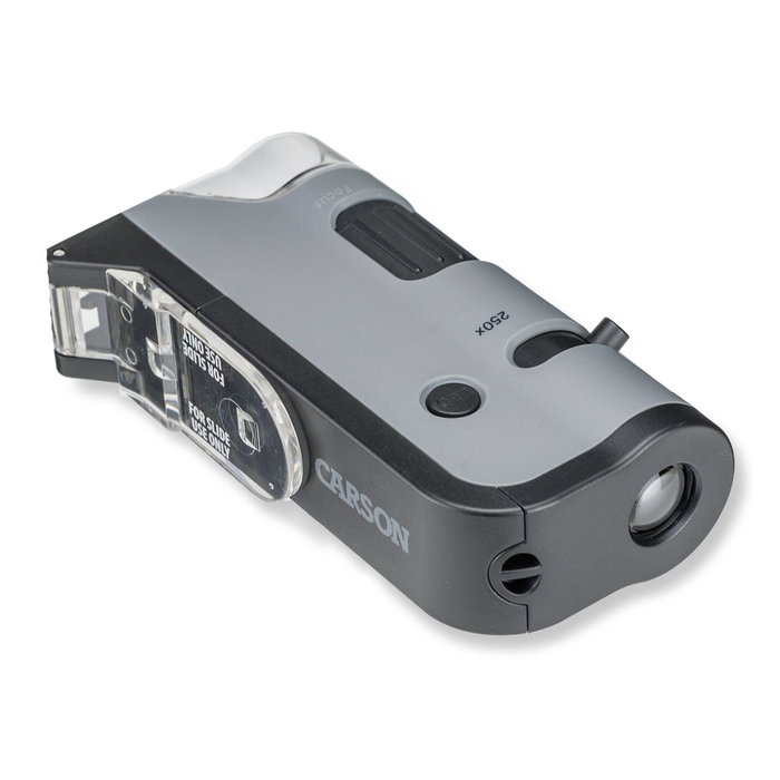 Carson MicroFlip 100x - 250x LED Pocket Microscope Carson MicroFlip 100x - 250x LED Pocket Microscope