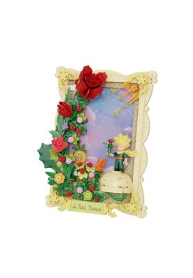 Pantasy El Principito Kit de Construcción Rose 3D Portrait, 402 piezas
