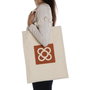 Bolsa de Compras Versa Naranja 36 x 48 x 36 cm