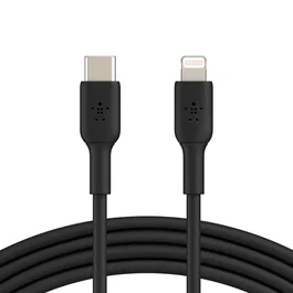 Belkin CAA003BT1MBK Cable Lightning a USB-C 1 m Negro