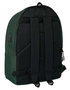 Safta Mochila Doble para Portátil 15,6"+USB Munich Básicos Verde 31x44x18 cm